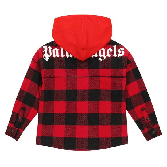 PALM ANGELS Childrens hoodie flannel! - Picture 2 of 4